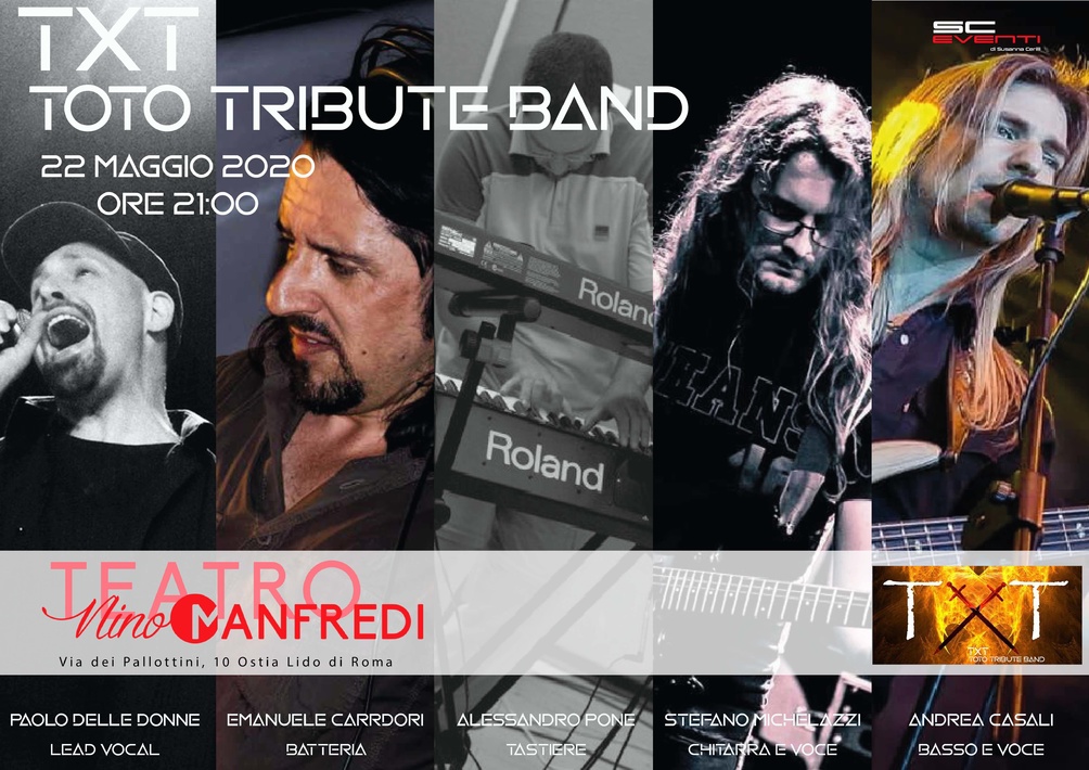 TXT TOTO TRIBUTE BAND LIVE IN CONCERT'
