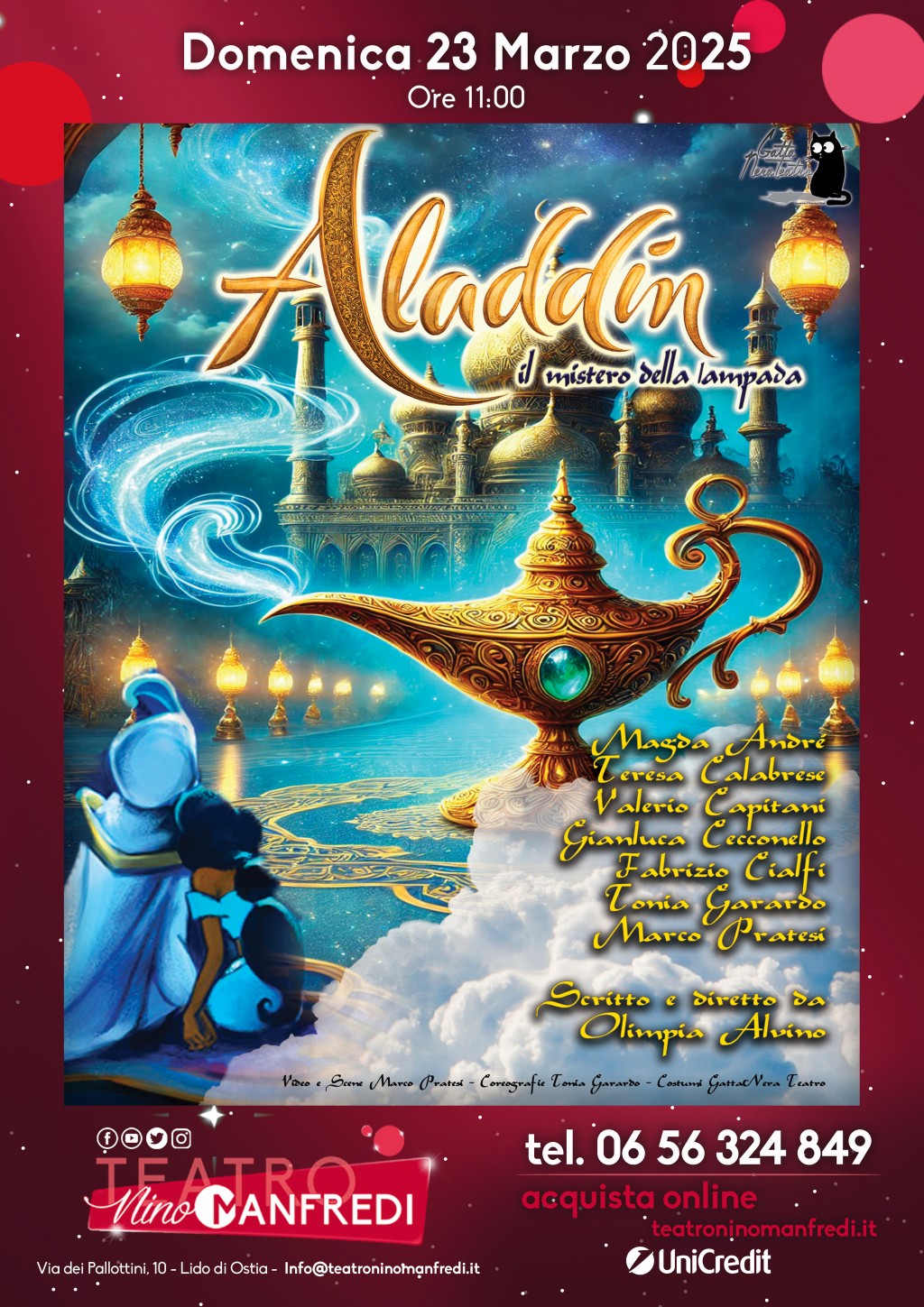 ALADDIN E IL MISTERO DELLA LAMPADA'
