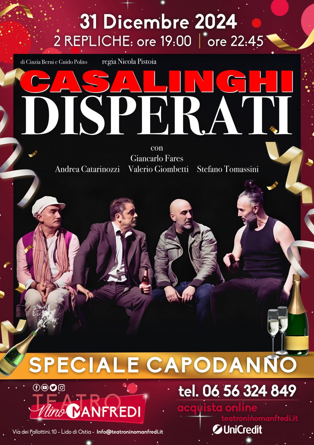 Capodanno con CASALINGHI DISPERATI'
