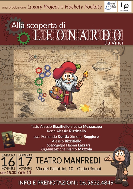 ALLA SCOPERTA DI LEONARDO DA VINCI'